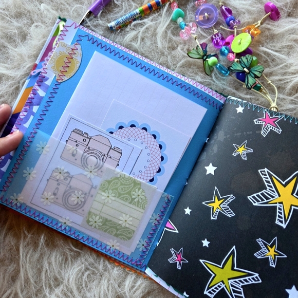 Nostalgic 90s Themed JUNK JOURNAL " Butterfly " | Single Signature - Picture 6 of 14